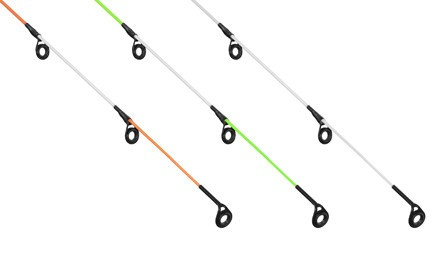Delphin feederová špička xtenz 2,4 mm carbon - heavy - bílá