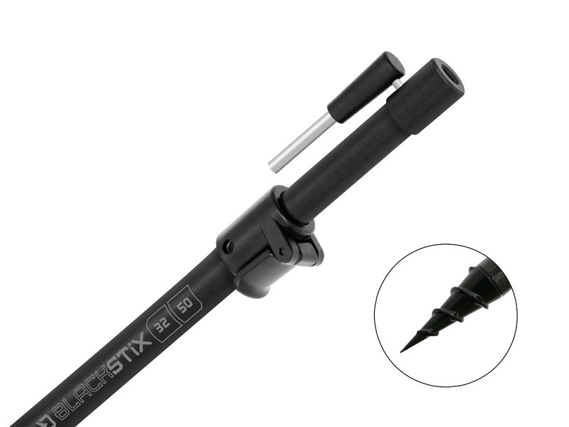 Delphin vidlička blackstix - 60-95 cm