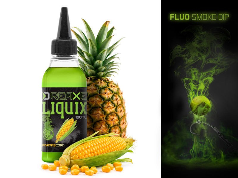 Delphin fluo dip d snax liquix 100 ml - kukuřice ananas