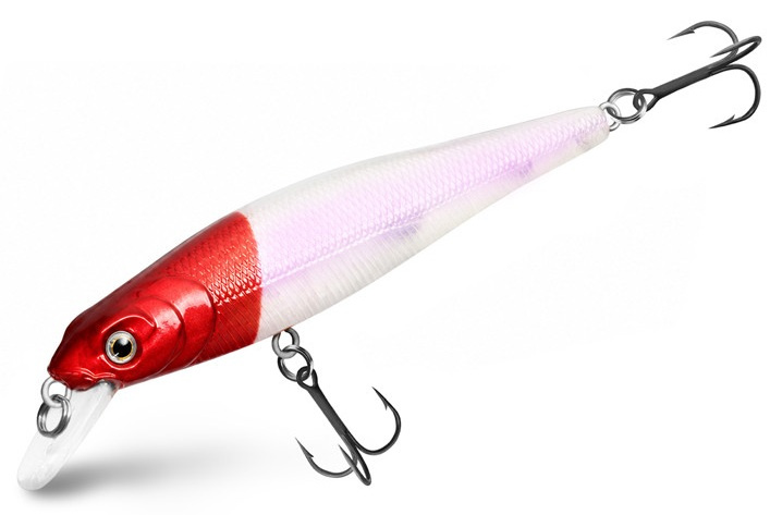 Delphin wobler wobby jerk-sh redface 8 cm 6,5 g