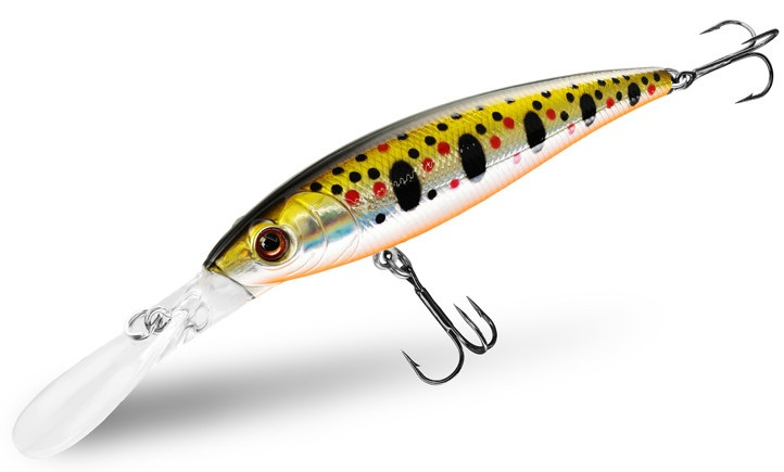 Delphin wobler wobby jerk-dp rainbo 9 cm 12.5 g