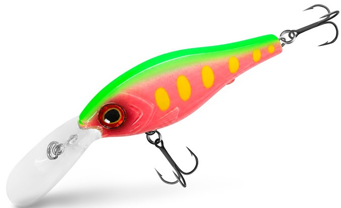 Delphin wobler wobby crank-dp neon 7 cm 12 g