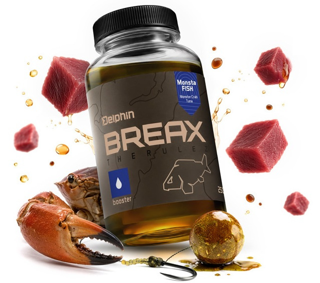 Delphin booster breax monstafish monster krab tuňák 250 ml