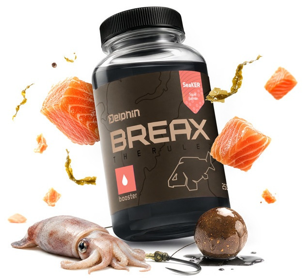 Delphin booster breax seaker oliheň losos 250 ml