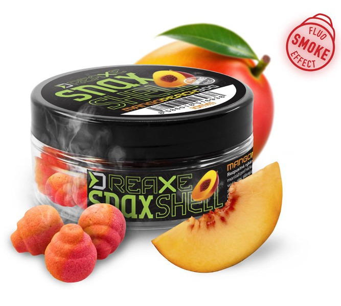Delphin wafters rozpustná nástraha d snax shell mango broskev 30 g - 8 mm