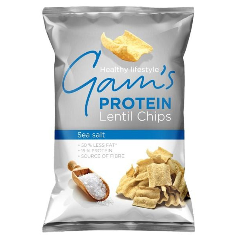 Gam's Proteinové chipsy s mořskou solí