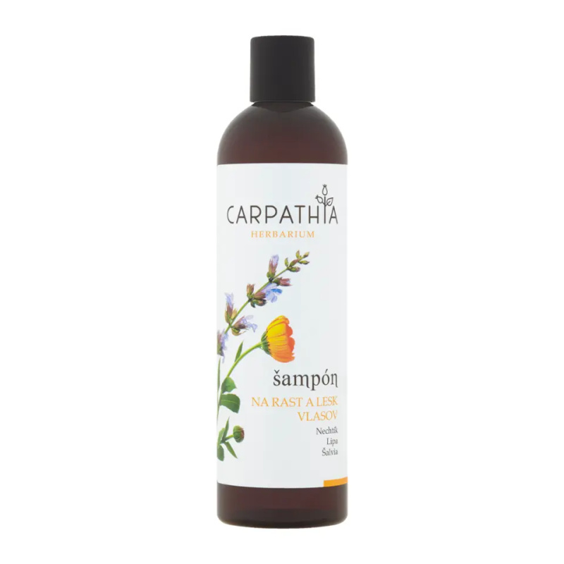 CARPATHIA Herbarium šampón na růst a lesk vlasů 350 ml