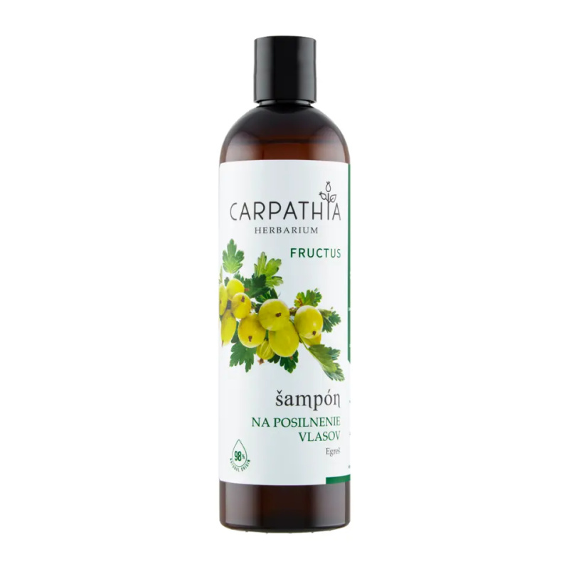 Carpathia Herbarium Šampon na posílení vlasů s extraktem z angreštu indického  350 ml