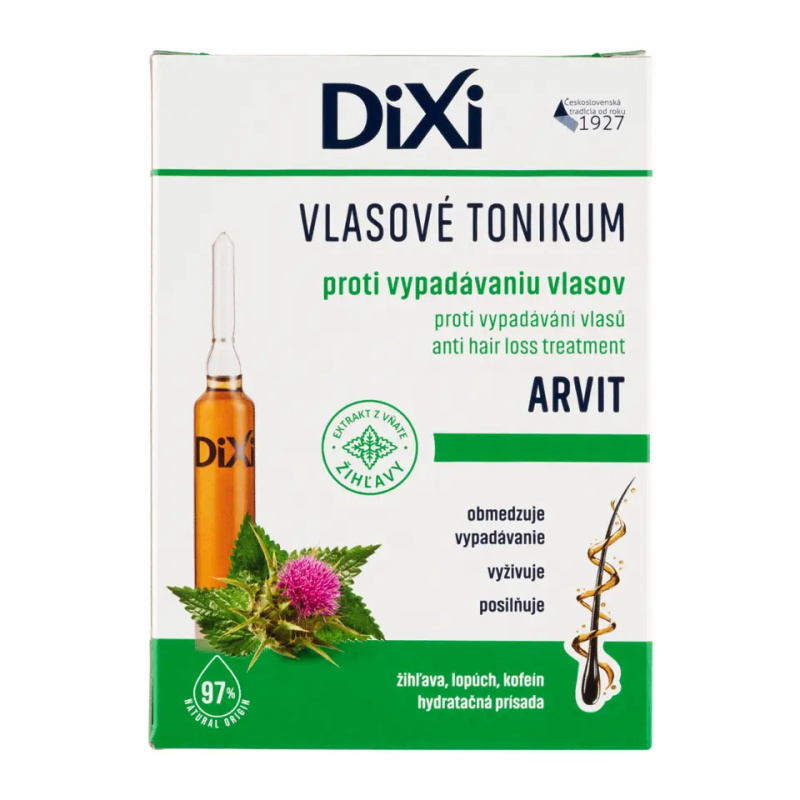 Dixi Arvit s provitamínem B5 ampule 7 x 10 ml