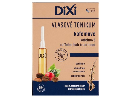 Dixi Kofeinové vlasové tonikum 7 x 10ml