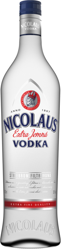 Nicolaus Vodka Extra Jemná 1l 38%