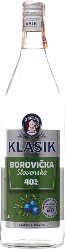 Nicolaus Klasik Borovička 1l 40%