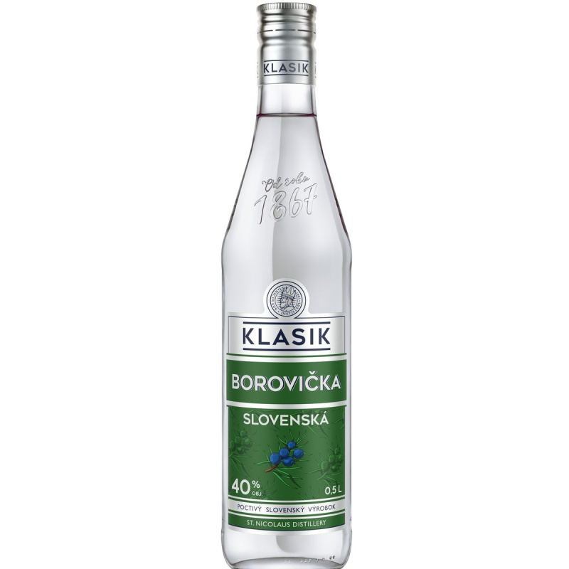 Klasik Slovenská borovička 40% obj.