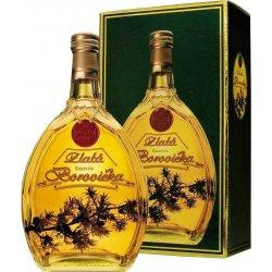Frucona Zlatá Cassovia Borovička dárkové balení  40% 0,7l