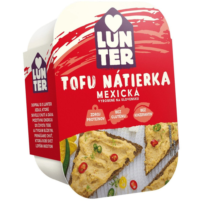 Lunter Mexická rostlinná pomazánka Premium