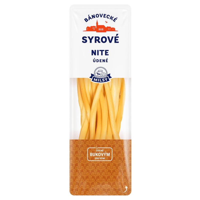 Milsy Sýrové nitě uzené