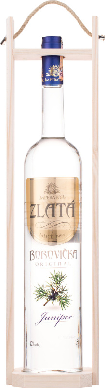 Imperátor Borovička Zlatá 1,5l 42%