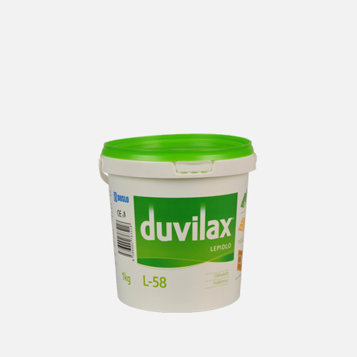 Den Braven Duvilax L-58 lepidlo na podlahoviny Barva: bílá, Balení: 1  kg
