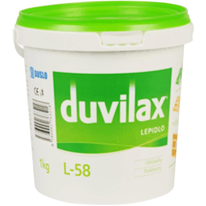 Den Braven Duvilax L-58 lepidlo na podlahoviny Barva: bílá, Balení: 1  kg
