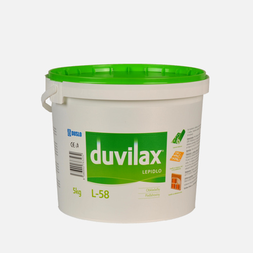 Den Braven Duvilax L-58 lepidlo na podlahoviny Barva: bílá, Balení: 5  kg