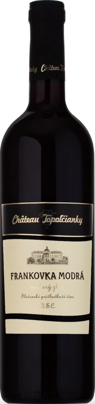 Chateau Topoľčianky Frankovka modrá 13% 0,75l