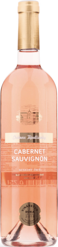 Chateau Topoľčianky Cabernet Sauvignon rosé 12,5% 0,75l