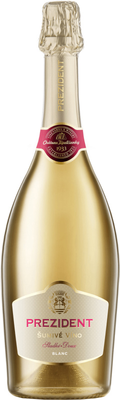 Chateau Topoľčianky Prezident Blanc Demi Sec 8% 0,75l