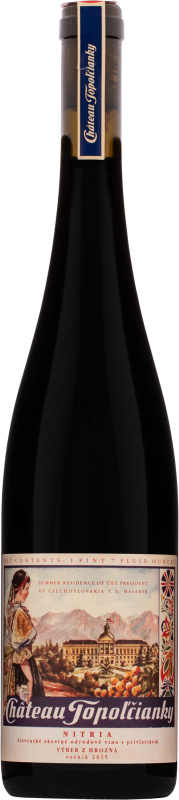 Chateau Topoľčianky Retro Nitria Barrique 13,5% 0,75l