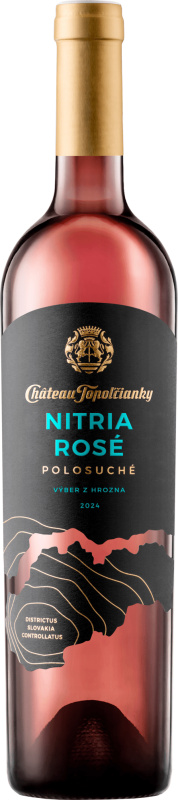 Topoľčianky Nitria Rosé 2024 12,5% 0,75l