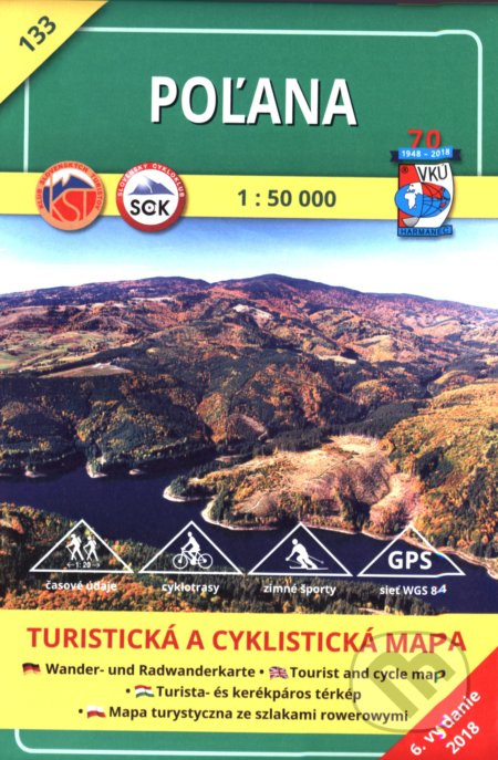 Poľana 1:50 000 (turistická mapa č. 133 - 6.  vydanie)