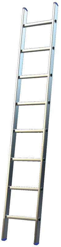 Žebřík hliníkový VHR Hobby 1×8