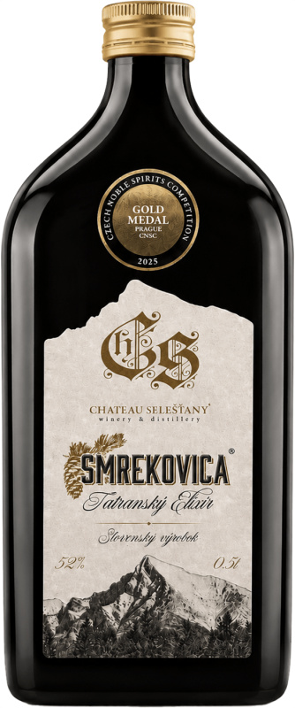 Chateau Selešťany Smrekovica 52% 0,5l