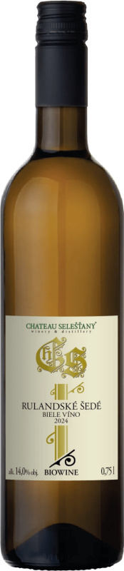 Chateau Selešťany Rulandské šedé 14% 0,75l