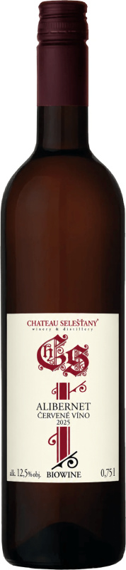Chateau Selešťany Alibernet 12,5% 0,75l