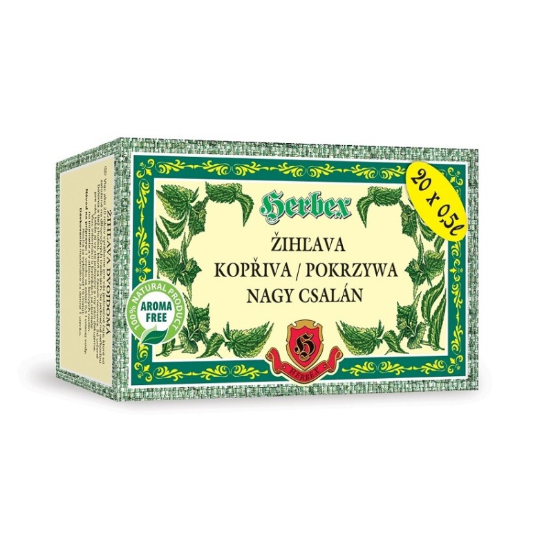 HERBEX Kopřiva dvoudomá 20 sáčků