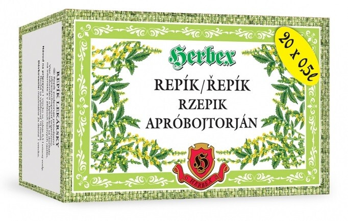 HERBEX Řepík lékařský 20 sáčků