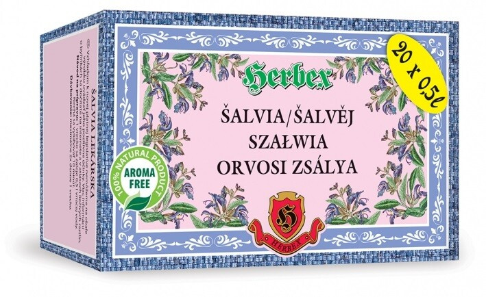 HERBEX Šalvěj lékařská 20 sáčků