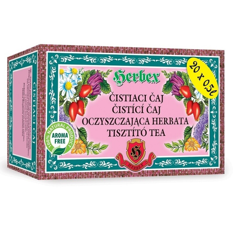 HERBEX Čaj čisticí-ledvinový 20x3g