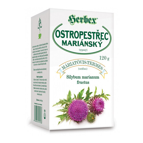 HERBEX Ostropestřec mariánský sypaný 120 g