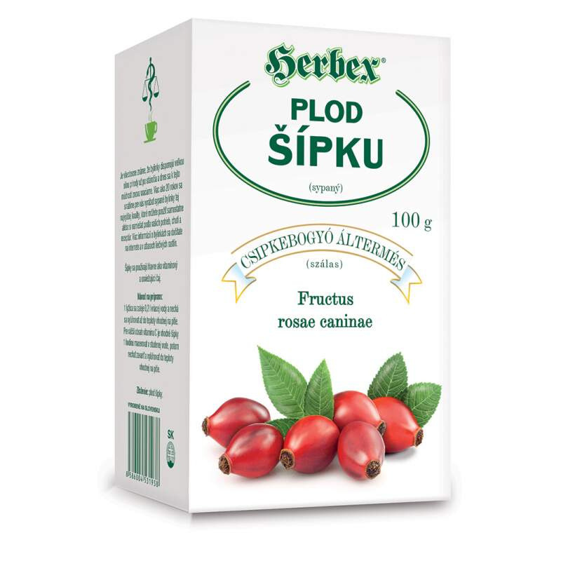 HERBEX Plod šípků sypaný čaj 100 g