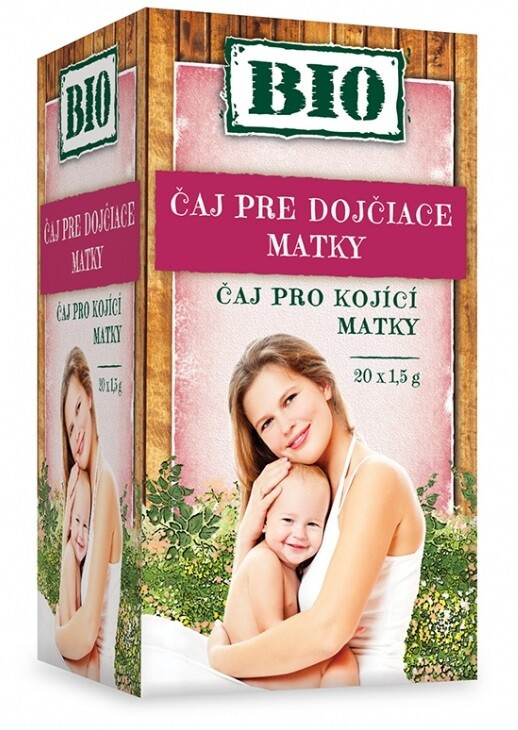 HERBEX BIO Tea Čaj pro kojící matky 20x1,5 g