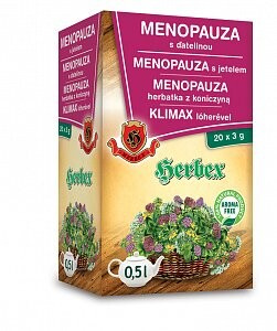 HERBEX Čaj Menopauza s jetelem 20 x 3 g