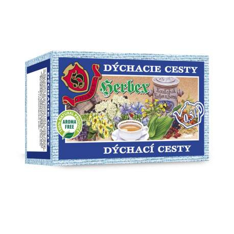 HERBEX Dýchací cesty čaj 20 sáčků