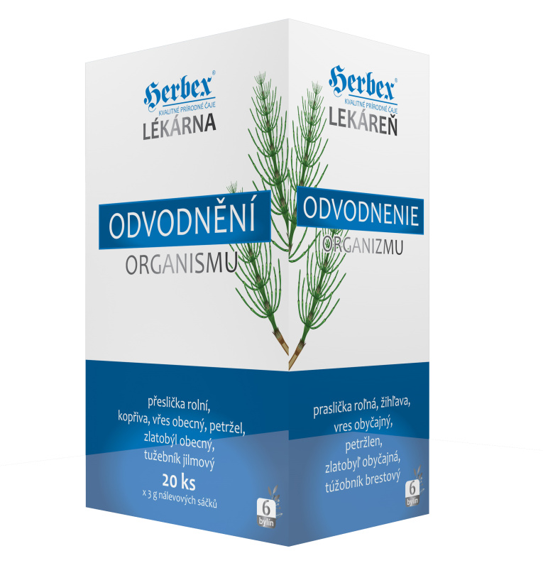 HERBEX Lékárna odvodnění organismu bylinný čaj 20 sáčků