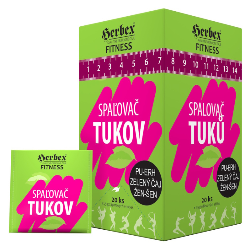 HERBEX Spalovač tuků	20 sáčků