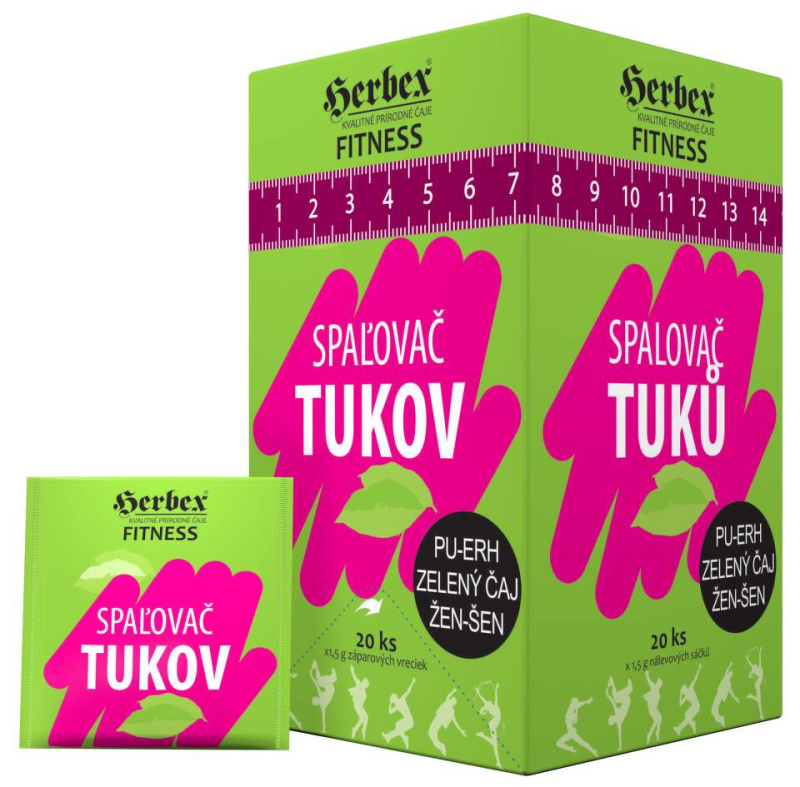 HERBEX Spalovač tuků	20 sáčků