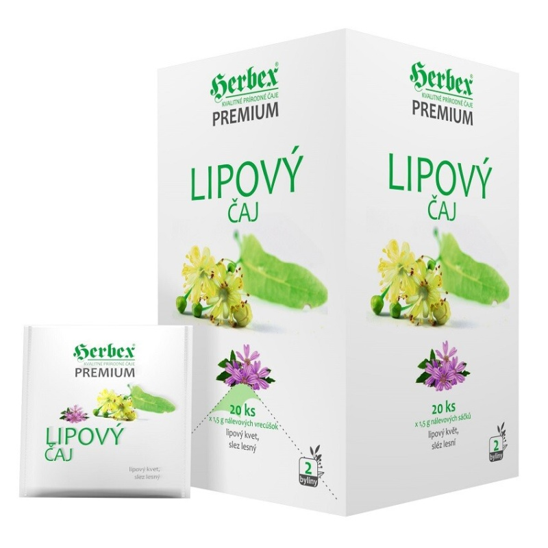 HERBEX Lipový čaj 20 sáčků