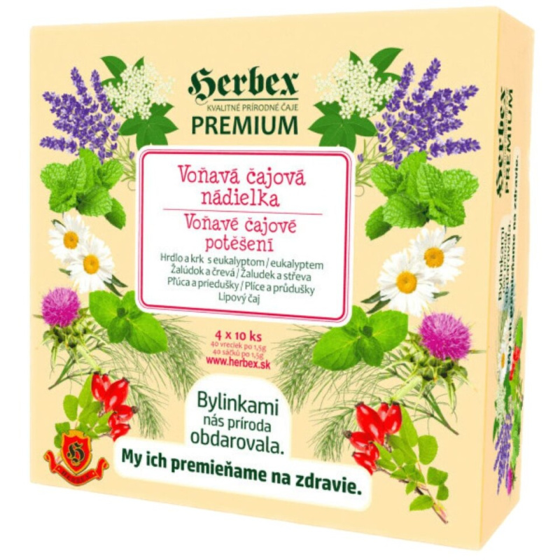 HERBEX Voňavé čajové potěšení 40x1.5g