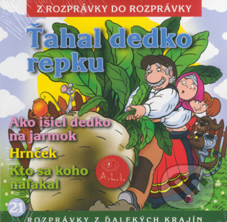 Ťahal dedko repku - Dušan Brindza, Lenka Tomešová - audiokniha z kategorie Pohádky