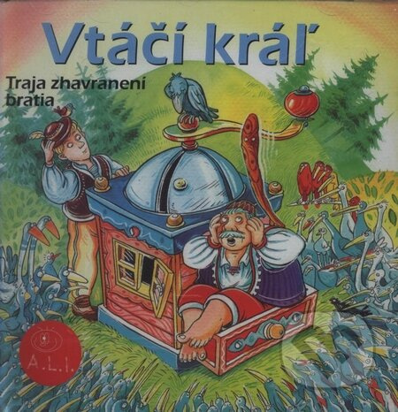 Vtáčí kráľ, Traja zhavranení bratia - Ľuba Vančíková - audiokniha z kategorie Pohádky